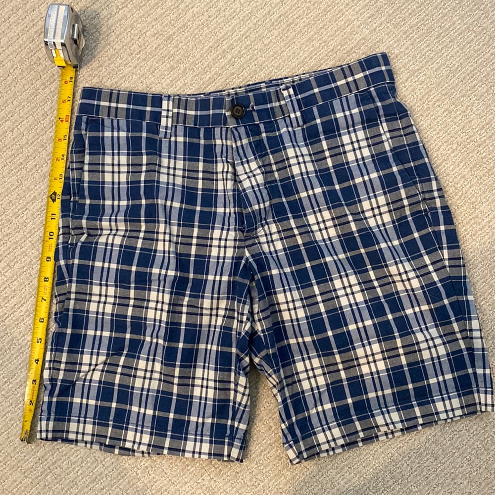 Mens Banana Republic Plaid Shorts